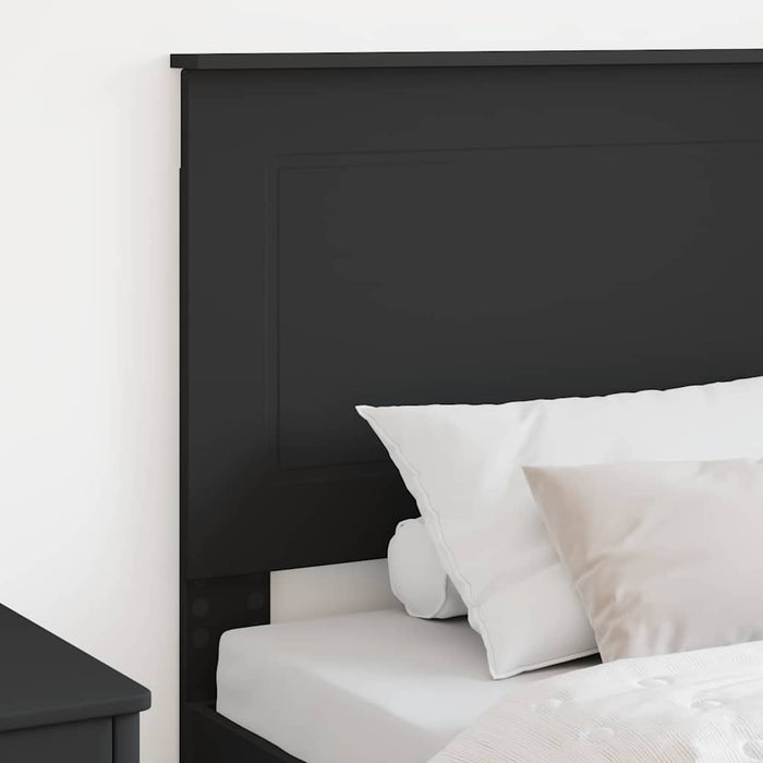 Tăblie cap cu headboard Stejar Negru 75 cm Lemn compozit - WALTI WALTI
