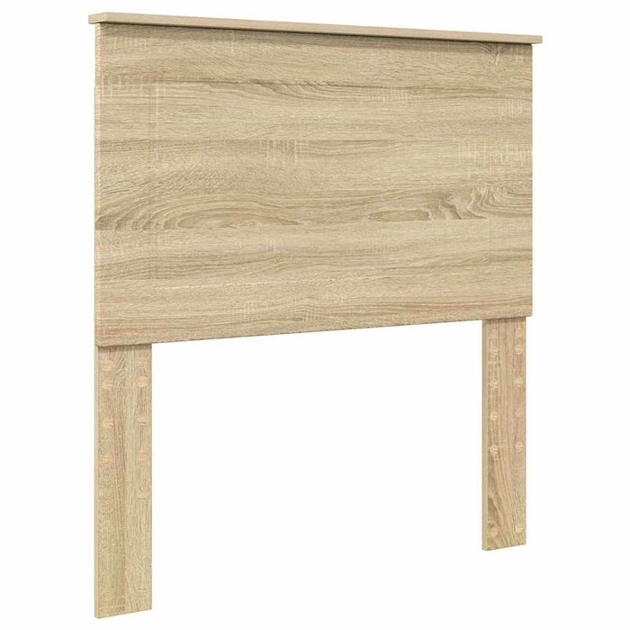 Tăblie cap cu headboard Stejar Sonoma 75 cm Lemn compozit - WALTI WALTI