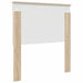 Tăblie cap cu headboard Stejar Sonoma 75 cm Lemn compozit - WALTI WALTI