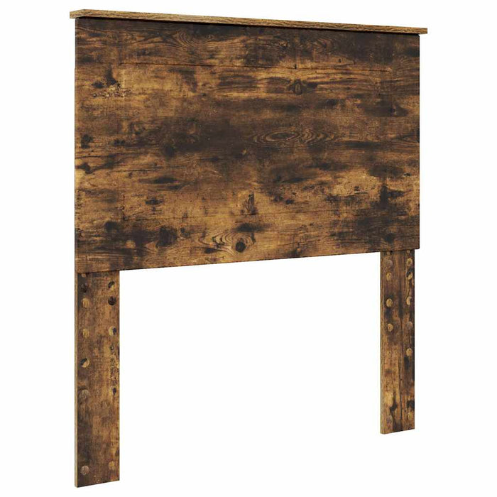Tăblie cap cu headboard Stejar fumuriu 75 cm Lemn compozit - WALTI WALTI