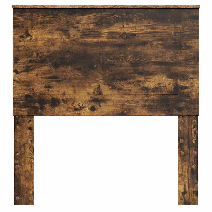 Tăblie cap cu headboard Stejar fumuriu 75 cm Lemn compozit - WALTI WALTI