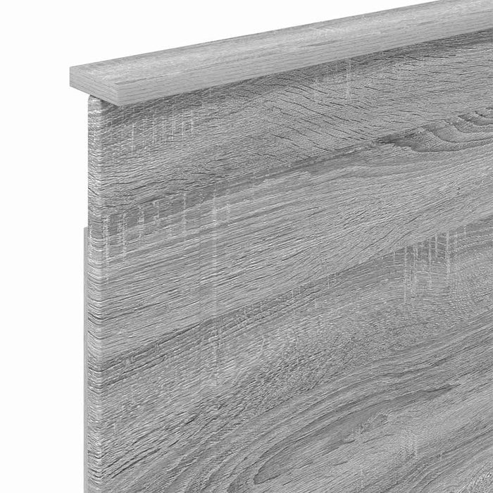 Tăblie cap cu headboard Gri Sonoma 75 cm Lemn compozit - WALTI WALTI