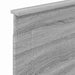 Tăblie cap cu headboard Gri Sonoma 75 cm Lemn compozit - WALTI WALTI