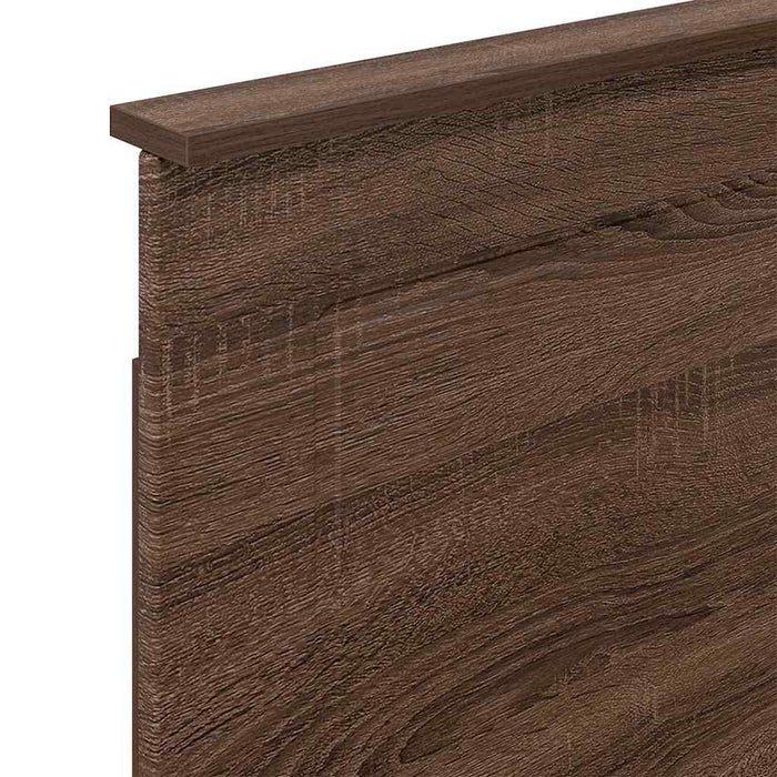 Tăblie cap cu headboard Stejar închis 75 cm Lemn compozit - WALTI WALTI