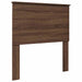 Tăblie cap cu headboard Stejar închis 75 cm Lemn compozit - WALTI WALTI