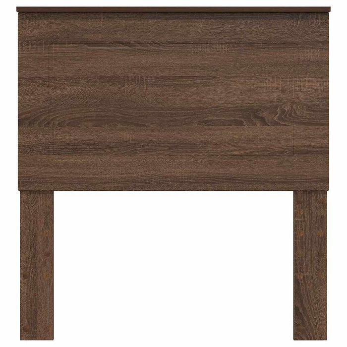 Tăblie cap cu headboard Stejar închis 75 cm Lemn compozit - WALTI WALTI