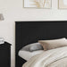 Tăblie cap cu headboard Stejar Negru 200 cm Lemn compozit - WALTI WALTI