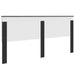 Tăblie cap cu headboard Stejar Negru 200 cm Lemn compozit - WALTI WALTI