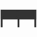 Tăblie cap cu headboard Stejar Negru 200 cm Lemn compozit - WALTI WALTI