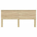 Tăblie cap cu headboard Stejar Sonoma 200 cm Lemn compozit - WALTI WALTI