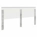 Tăblie cap cu headboard Gri din beton 200 cm Lemn compozit - WALTI WALTI
