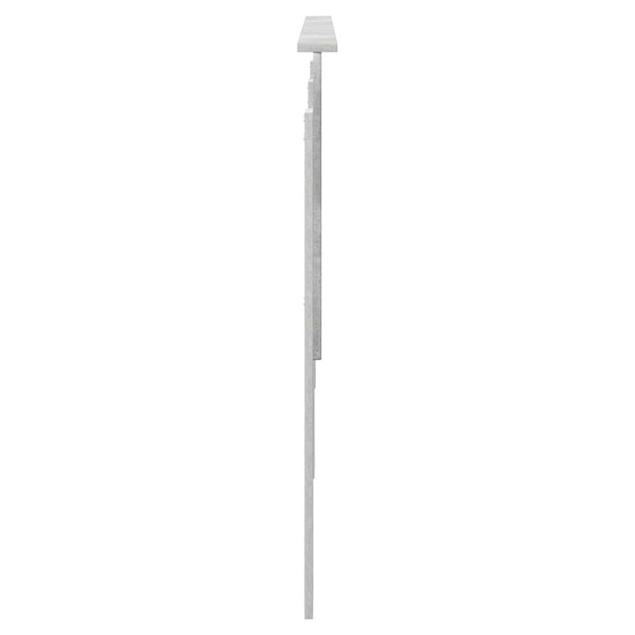 Tăblie cap cu headboard Gri din beton 200 cm Lemn compozit - WALTI WALTI