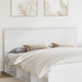 Tăblie cap cu headboard Alb Lucios 200 cm Lemn compozit - WALTI WALTI