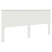 Tăblie cap cu headboard Alb Lucios 200 cm Lemn compozit - WALTI WALTI