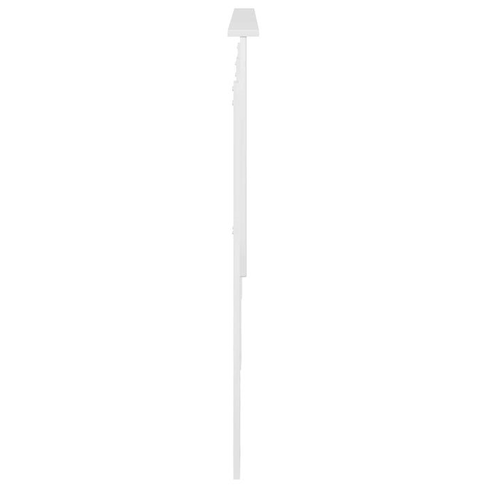 Tăblie cap cu headboard Alb Lucios 200 cm Lemn compozit - WALTI WALTI