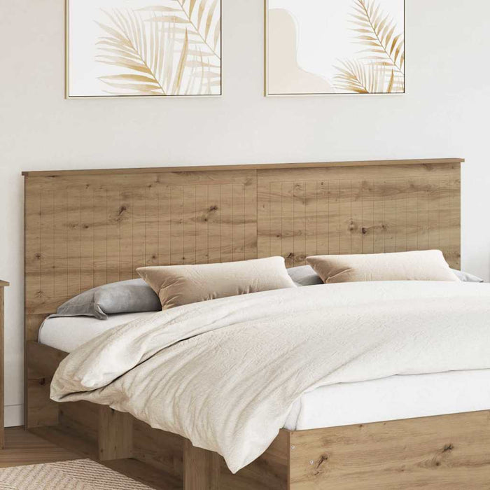 Tăblie cap cu headboard Stejar Artizanal 200 cm Lemn compozit - WALTI WALTI