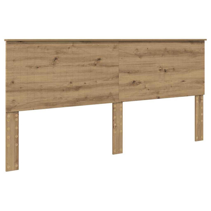 Tăblie cap cu headboard Stejar Artizanal 200 cm Lemn compozit - WALTI WALTI