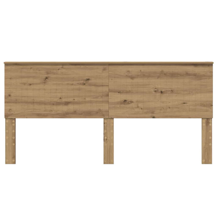 Tăblie cap cu headboard Stejar Artizanal 200 cm Lemn compozit - WALTI WALTI