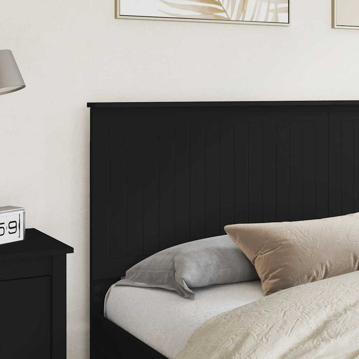 Tăblie cap cu headboard Stejar Negru 180 cm Lemn compozit - WALTI WALTI