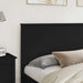 Tăblie cap cu headboard Stejar Negru 180 cm Lemn compozit - WALTI WALTI