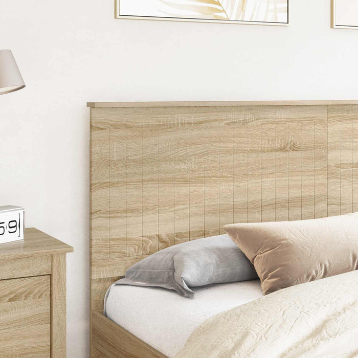 Tăblie cap cu headboard Stejar Sonoma 180 cm Lemn compozit - WALTI WALTI