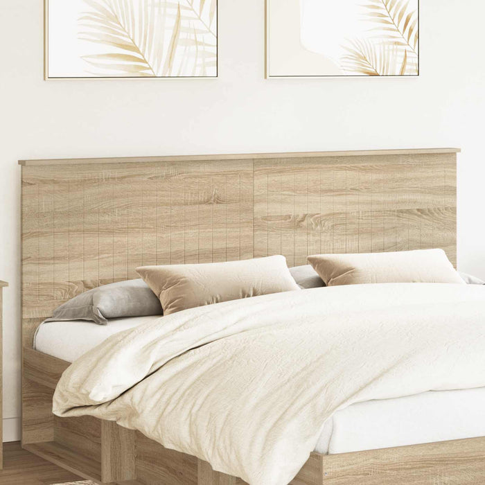 Tăblie cap cu headboard Stejar Sonoma 180 cm Lemn compozit - WALTI WALTI