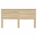 Tăblie cap cu headboard Stejar Sonoma 180 cm Lemn compozit - WALTI WALTI