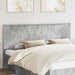 Tăblie cap cu headboard Gri din beton 180 cm Lemn compozit - WALTI WALTI
