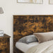 Tăblie cap cu headboard Stejar fumuriu 180 cm Lemn compozit - WALTI WALTI