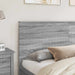 Tăblie cap cu headboard Gri Sonoma 180 cm Lemn compozit - WALTI WALTI