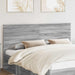 Tăblie cap cu headboard Gri Sonoma 180 cm Lemn compozit - WALTI WALTI
