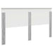 Tăblie cap cu headboard Gri Sonoma 180 cm Lemn compozit - WALTI WALTI