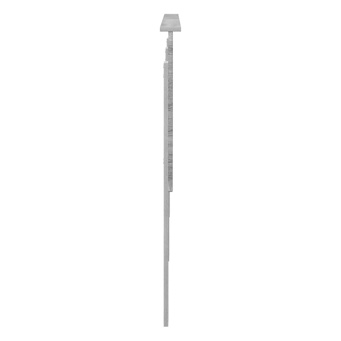 Tăblie cap cu headboard Gri Sonoma 180 cm Lemn compozit - WALTI WALTI