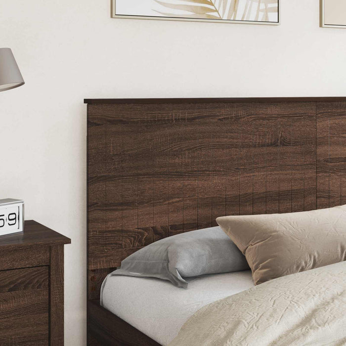 Tăblie cap cu headboard Stejar închis 180 cm Lemn compozit - WALTI WALTI
