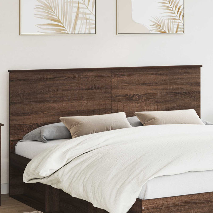 Tăblie cap cu headboard Stejar închis 180 cm Lemn compozit - WALTI WALTI