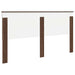 Tăblie cap cu headboard Stejar închis 180 cm Lemn compozit - WALTI WALTI