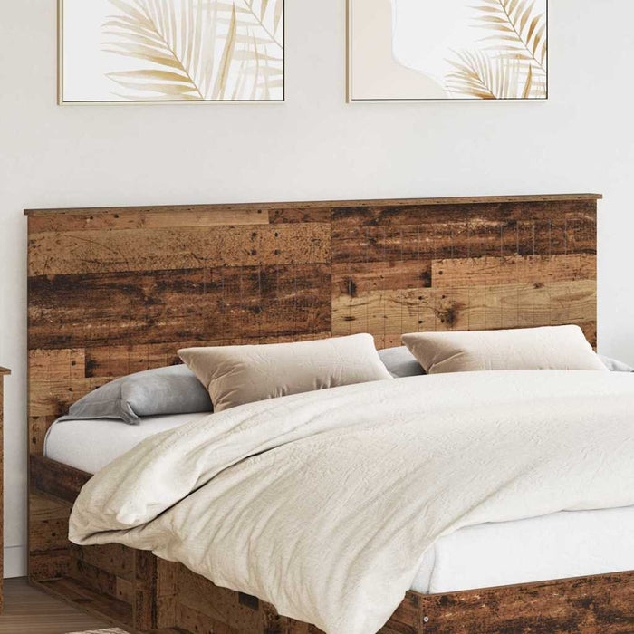 Tăblie cap cu headboard Lemn Vechi 180 cm Lemn compozit - WALTI WALTI
