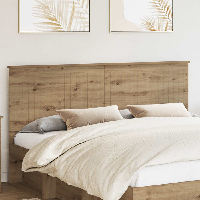Tăblie cap cu headboard Stejar Artizanal 180 cm Lemn compozit - WALTI WALTI