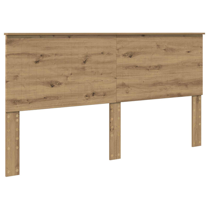Tăblie cap cu headboard Stejar Artizanal 180 cm Lemn compozit - WALTI WALTI