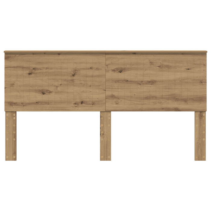 Tăblie cap cu headboard Stejar Artizanal 180 cm Lemn compozit - WALTI WALTI