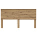 Tăblie cap cu headboard Stejar Artizanal 180 cm Lemn compozit - WALTI WALTI