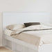 Tăblie cap cu headboard Alb 160 cm Lemn compozit - WALTI WALTI