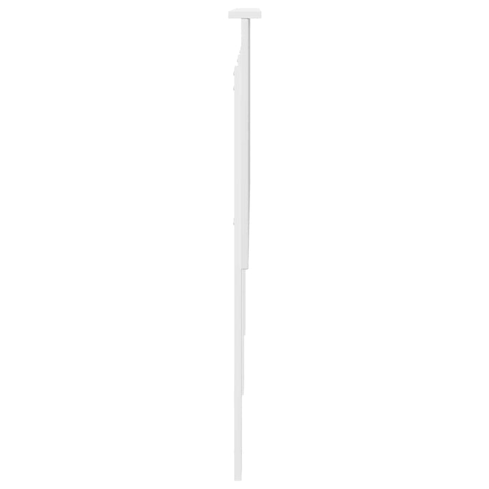 Tăblie cap cu headboard Alb 160 cm Lemn compozit - WALTI WALTI