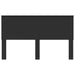 Tăblie cap cu headboard Stejar Negru 160 cm Lemn compozit - WALTI WALTI