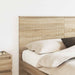 Tăblie cap cu headboard Stejar Sonoma 160 cm Lemn compozit - WALTI WALTI