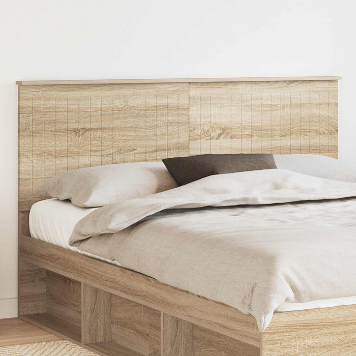 Tăblie cap cu headboard Stejar Sonoma 160 cm Lemn compozit - WALTI WALTI