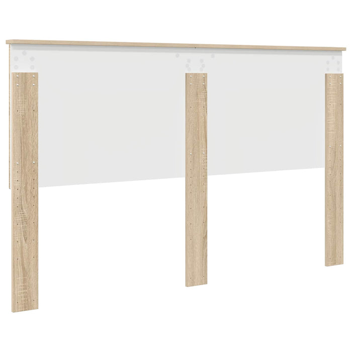 Tăblie cap cu headboard Stejar Sonoma 160 cm Lemn compozit - WALTI WALTI