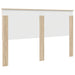 Tăblie cap cu headboard Stejar Sonoma 160 cm Lemn compozit - WALTI WALTI