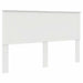 Tăblie cap cu headboard Alb Lucios 160 cm Lemn compozit - WALTI WALTI
