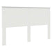 Tăblie cap cu headboard Alb Lucios 160 cm Lemn compozit - WALTI WALTI